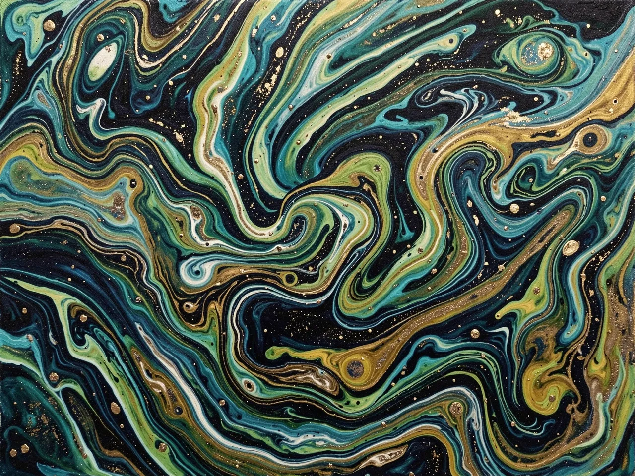 Organic Flow Painting